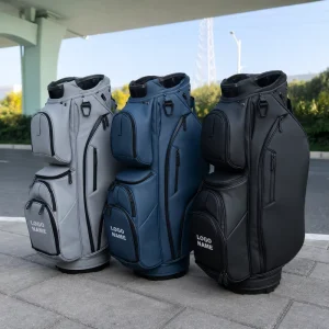 Professional Customizable Polyester Golf Stand Bag Waterproof Durable Multi Compartment Design Customizable Golf Bag