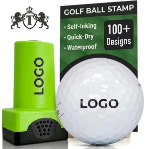 Professional Golf Accessories Factory Bulk Golf Ball Stamp Self Inking Waterproof Personalized Golf Ball Stamper