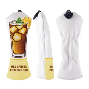 Professional Golf Club Headcovers with Custom Embroidered Logos and Waterproof Covers