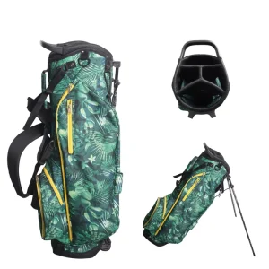 Professional Golf Stand Bag with Bracket Multi pocket Customizable for Golf Clubs Accessories