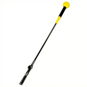 Professional Golf Swing Trainer Golf Swing Training Aid Silicon Head Warm up Stick 47inch Golf Swing Practice Stick