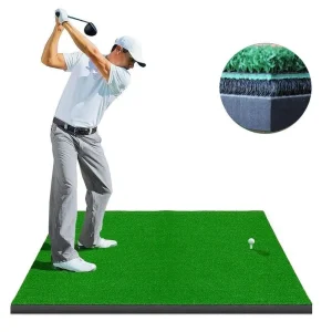 Professional Grade Golf Training Aid Golf Hitting Mat 3D Golf Practice Durable for Outdoor and Indoor Realistic Hitting Surface