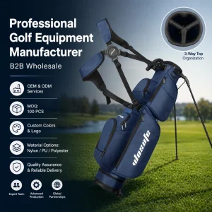 Professional Low Price Free Design of Various Colors Styles Logos Waterproof Durable Unisex Factory Custom Golf Stand Bags
