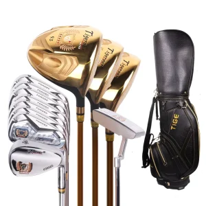 Professional Men’s Golf Clubs Set High Rebound Titanium Alloy No.1 Carbon 12 Pieces