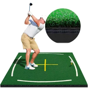 Professional New Trendy Golf Training Aids Driving Range Golf Turf Grass Premium Quality Nylon 3D Golf Hitting Mat