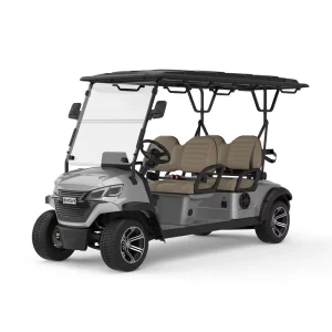 Professional OEM Custom Logo Color Stable Performance 4 People Seat 48V 72V Battery Electric Golf Cart for Resort and Community
