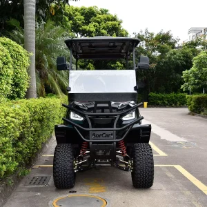 Professional OEM Custom Low noise Smooth Ride 4 Seater Lithium Battery Electric Golf Cart for Hotel & Resort