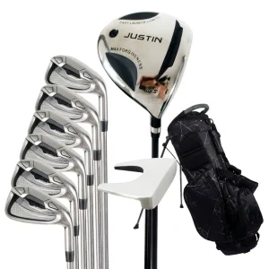 Professional OEM Custom Men’s Golf Club Package Set 460cc Driver Stainless Steel #3 #5 Woods & Irons Complete Set