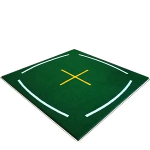 Professional Plastic Cross Stand Assist Line Swing Trainer Putting Green for Golf Training Aid