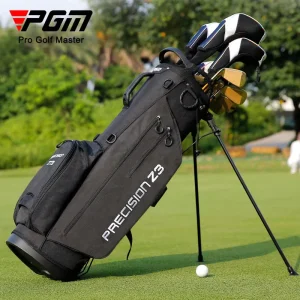 Professional Portable Nylon Golf Training Stand Bag Full Size 14 Way Divider Organizer for Indoor Studio & Performance Academy