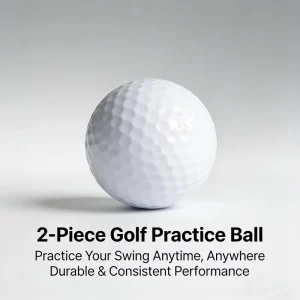 Professional Practice Golf Balls 2 Piece 392 Dimples Aerodynamic Design Stable Flight Surlyn Cover for Training Practice