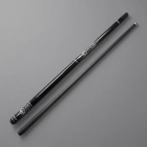 Professional Snooker Cues and Ash Grain Cues 58-inch Full Carbon Fiber Shaft 12.9mm Tip Ideal for Billiard Clubs
