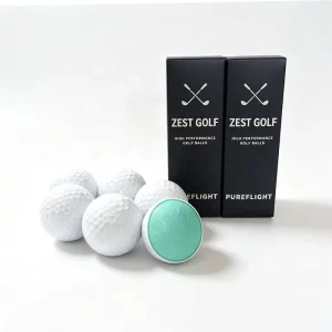 Professional Tournament High Quality Certified Cast Urethane Multi Pack Customizable Printed Logo 3 Piece Golf Balls