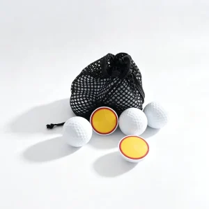 Professional Tournament High Quality Certified Custom Logo Printed 4 Layer Surlyn Golf Balls With Mesh Drawstring Bag