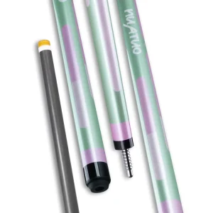 Professional Ultra Low Deflection Carbon Fiber Cue Stick Black 11.8/12.5mm Cue Tips Billiard Pool Cue for Pro