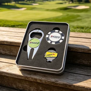 Promotional Gift New Custom Unique Shape Yellow Personalized Golf Divot Tool