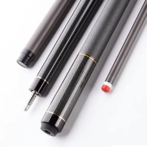 Pure Carbon Fiber Low Deflection Shaft Gradient Matte Stainless Steel Joint Threaded Base Custom Paint and Grip