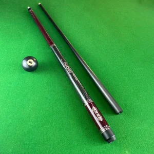 Pure Carbon Fiber Snooker Cue Shaft Stainless Steel Joints 11.8/12.5mm Customizable Features Straightness Guaranteed Billiard