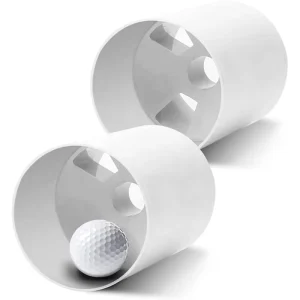 Putting Green Golf Holes Cup for Practice Golf Course 6″ Ball Cup Training Aids Plastic Golf Putting Cups