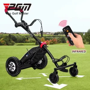 QC008 Smart Automatic AI Golf Trolley Remote Control Electric Golf Trolley with Follow Me