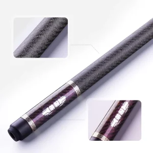 Quick Assemble 11.8 12.5mm Tip Quick Release Joint Solid Maple or Half Maple Core Billiard Straight Carbon Fiber Pool Cue