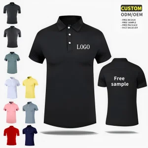 Quick Dry Men’s Oversized Business Shirt Custom Printing Embroidery for Work Uniforms Corporate Attire Team Building Events