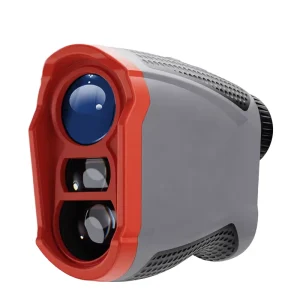 REVASRI Golf Rangefinder Slope Magnetic Mount Pin Lock Vibration 1000 Yards LCD Display 6x Magnification Red USB C Rechargeable