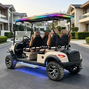 Rainbow 4 Seater Lithium Powered 48V Professional Golf Carts Sale Electric Golf Cart off Road Golf Buggy 30 50Km h 70 90km