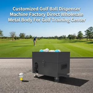 Range Reload Golf Ball Dispenser Machine for Range Service with Galvanized Steel Wear Resistant Factory