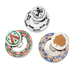 Ready Mould Various Design Ball Markers Golf Accessory Magnet Poker Chip Master Golf Coins