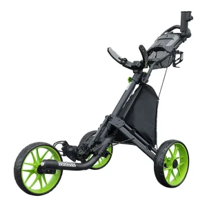 Ready Ship Lightweight Aluminum Golf Push Cart Portable 3-Wheel Foldable Trolley for Outdoor Quick Open STY411 20kg