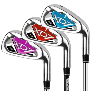 Ready Stock Right Handed Men Women Practice Iron Graphite Shaft Rubber Grip Golf Club Iron 7