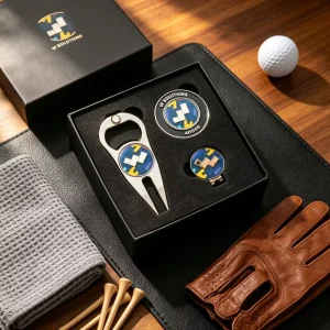 Ready To Ship Alloy Plastic Bulk Golf Divot Tool Set Personalized Ball Marker Hammered Edge