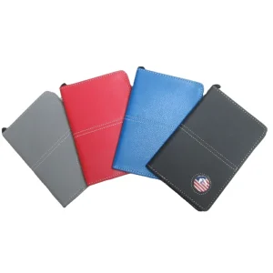 Ready to Ship Golf Accessories PU Leather Golf Scorecard Holder Cover