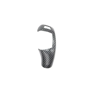 Real Carbon Fiber Gear Head Cover Sticker for F30 F31 F20 F21 E60 F10 F11 1 3 5 Series