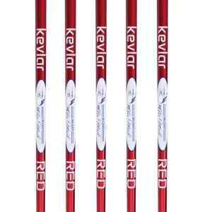 Red Kevlar Carbon Graphite Shafts Carbon Fiber Shaft Custom Light Weight Golf Club Shaft for Driver Wood Hybrid