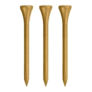 Regular Size Bamboo Golf Tees 83mm Durable Custom Logo