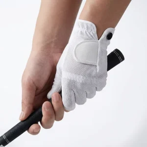 Reinforced Palm Breathable Mesh Back Golf Glove Right Hand Women With Ball Marker Breathable Comfortable Soft Durable Quality