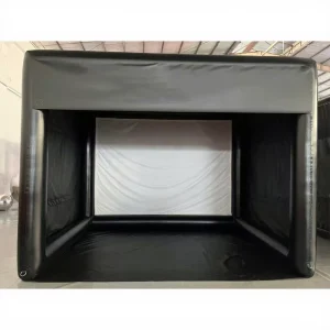 Rental PVC Inflatable Golf Tent Simulator Portable Golf Hitting Enclosure for Golf Training Equipments