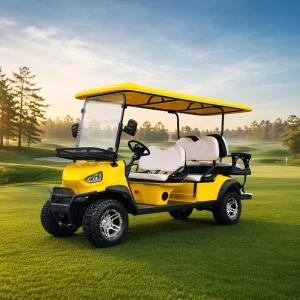 Resort Hotel Golf Club 6 Person Electric Utility Cart 4+2 6 Seat Street Legal Golf Car OEM Custom Color Logo Available
