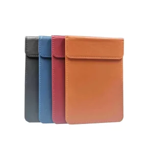 Restaurant Bill Holder PU Leather Menu Board Guest Check Folder Bill Note Writing Pad Holder Fashion 8*12.5cm
