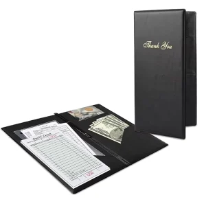 Restaurant Check Presenters Guest Check Card Holder Server Check Book Restaurant Bill Holder Menu