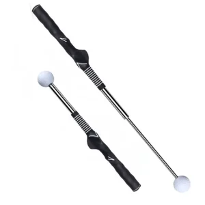 Retractable Telescopic Golf Grip Trainer Swing Training Aids for Warm up and Tempo Training