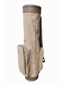 Retro Style Portable Single Shoulder Golf Club Bag Outdoor Use Customization Supported