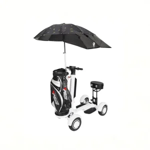 Ride on Electric Golf Cart Four Wheel Stand on Scooter Smart Electric Golf Trolley Lithium Battery US Warehouse CE OEM