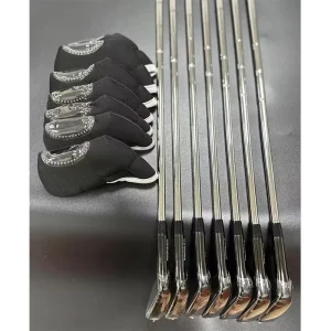 Right Hand 7pcs Iron Set 456789 PW EFP790 Golf Club Set Forged Silver Black Color Steel Shaft Rubber Grip Men’s Golf Irons