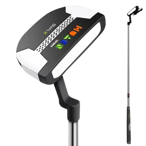 Right Hand Free Headcover Golf Putter Factory Manufactured Trainer with Zinc Alloy & Rubber for Outdoor Training Aids