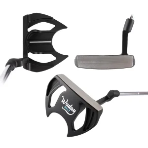 Right Hand Golf Club Putter Head Custom OEM Logo CNC Milled Mallet Putter Clubs