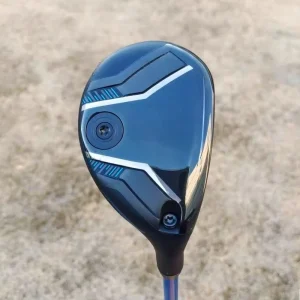 Right Handed Forged Golf Club Hybrid Set with Waterproof Feature Accurate Distance Rubber Grip and Tee Headcover Complete Set