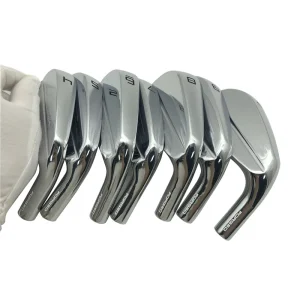 Right Handed Forged Stainless Steel Golf Clubs Iron Sets with PVD Plating for Enhanced Performance Silver Black